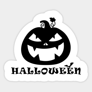 happy halloween funny gift Sticker